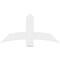 Ekena Millwork Bellingham Architectural Grade PVC Gable Bracket, 48"W x 24"H x 2"D x 6"F, 12/12 Pitch GBP048X24X0206BEL00 - alternate 4